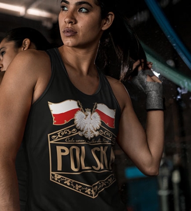 Damski tank-top CAŁE SERCE DLA NIEJ